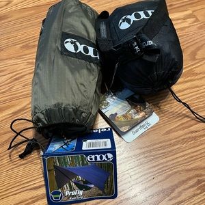 ENO Pro Fly Rain Tarp and ENO Guardian SL Bug Net